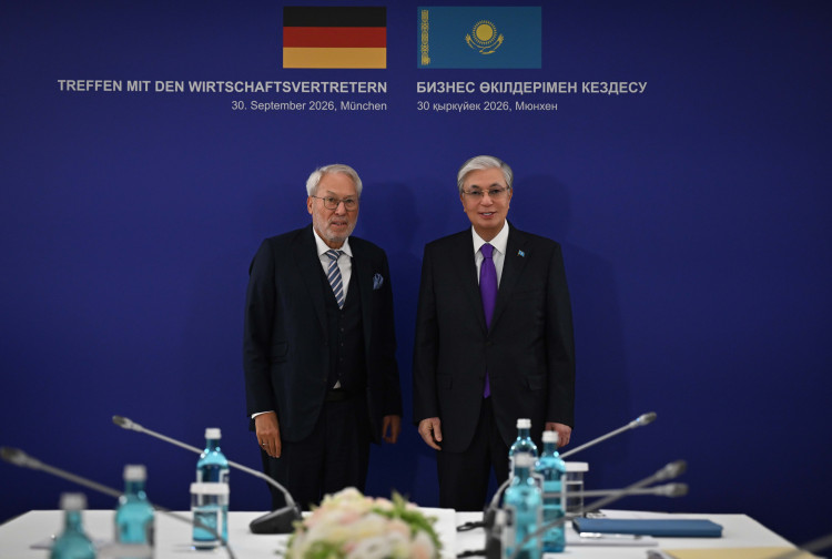 Президент Қасым-Жомарт Тоқаев Aurubis AG байқаушылар кеңесінің төрағасы Фриц Варенхольтты қабылдады