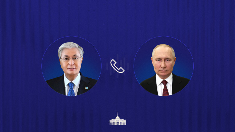 Мемлекет басшысы Ресей Президенті Владимир Путинмен телефон арқылы сөйлесті